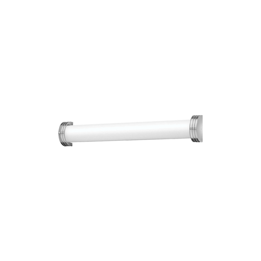 36" Fluorescent Bath Bar Vanity Fixture, Brushed Nickel